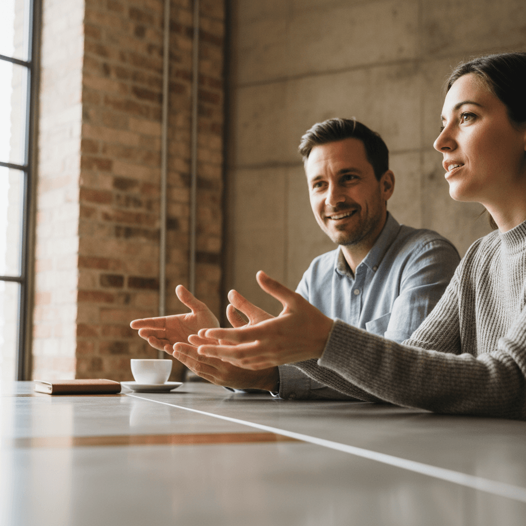 Cody Lakevold during a recorded media interview